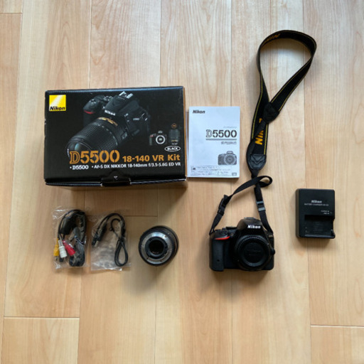 Nikon D5500 単焦点レンズ付き