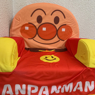 アンパンマン　やわらかキッズソファー