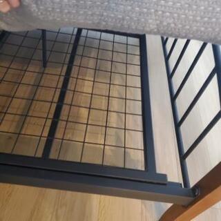 ニトリ　ベッドフレーム　ダブルベッド　アイアンフレーム ニトリ アイアンダブルベッド フレームのみ！