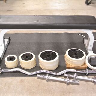 ベンチプレス　ダンベルセット 先着順】ベンチプレスとダンベルセット