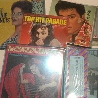 ラテン、タンゴ、昭和歌謡などのレコード