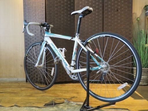 ■MERIDA RIDE メリダ ライド 901 44cmサイズ 20速 ホワイト シマノ 105 アルミフレーム ロードバイク 自転