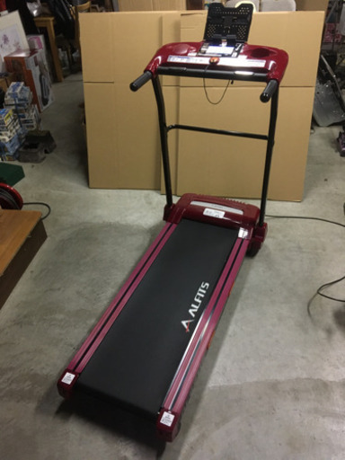 ALINCO アルインコ ランニングマシン AFR2116 音声ガイダンス搭載 移動用キャスター ルームランナー