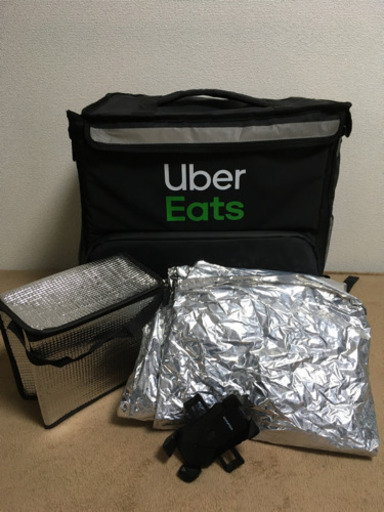 ウーバーイーツ バッグ スマホフォルダー クーラーBOX