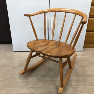 タイムセール 半額 ERCOL ロッキングチェアー 椅子