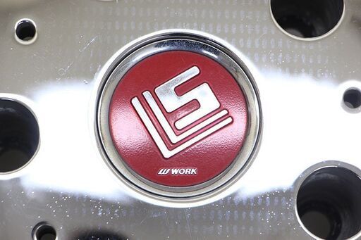 廃盤 WORK LS207FR スーパークローム 22×9.5JJ PCD150 +58(A355wY)