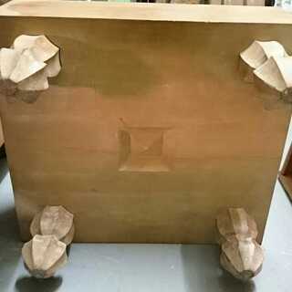 【中古】木製碁盤①　詳細不明の画像