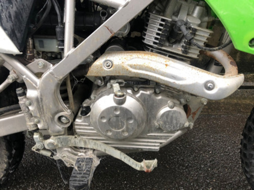 カワサキ　KLX125 林道　オフロード　京都市内