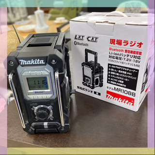 10/10🐖makita/マキタ 現場ラジオ MR108B🐖