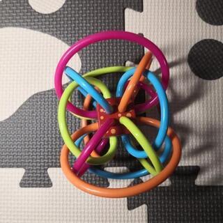 Manhattan Toy  ウィンケル ラトル おしゃぶり 赤...