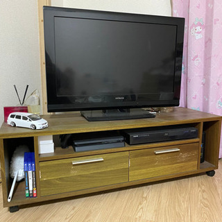 HITACHI L32-C05 テレビ台 BluRay付き