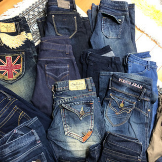 デニムパンツ＆スカート全部で２０枚の画像