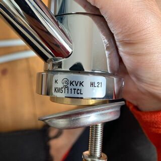 クリナップ　KVKキッチン混合水栓　KM5111TCLの画像