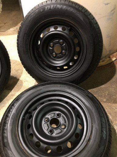 トヨタ系　コンパクトカー　ホイールタイヤ2本