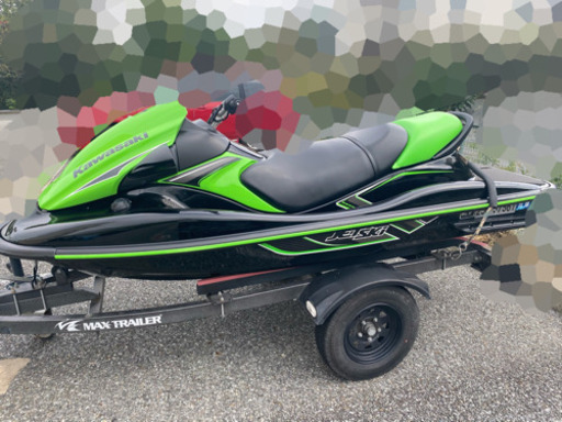 2015年式STX 15fKawasaki トレーラーセット