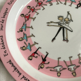 Tyrrell Katz London(ティレル カッツ　ロンドン) バレエ柄　ベビー＆キッズ用食器の画像
