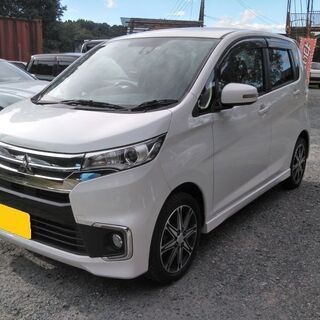 ●平成28年式三菱eKカスタム660ターボ T セーフティパッケージ 4WD アラウンドビュー他●の画像