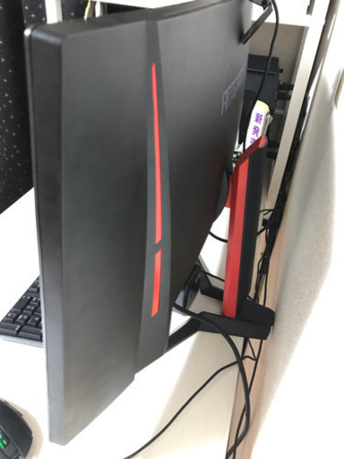 ゲーミングモニタ 27インチ 144Hz HKC G27 カーブディスプレイ