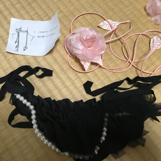 コサージュ&チョーカー　新品の画像
