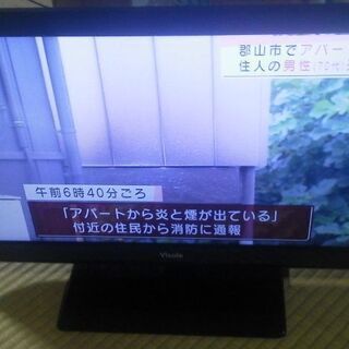 Unitech Visole 22型 液晶テレビ LCU2202V フルハイビジョン 2012年製の画像