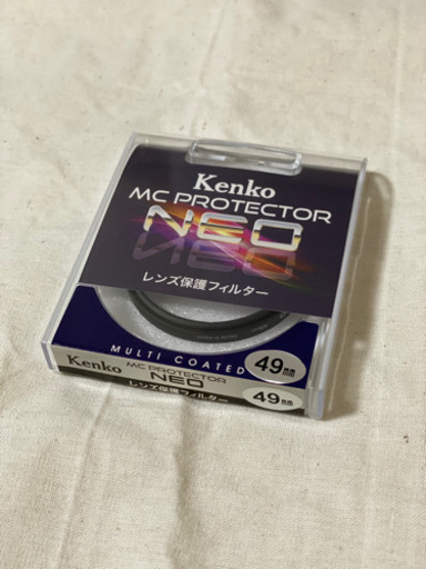 ‼️未使用‼️カメラ　Kenko 49mm レンズ保護フィルター