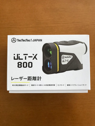 【新品未使用】ULT-X800 レーザー距離計　TecTecTec!JAPAN