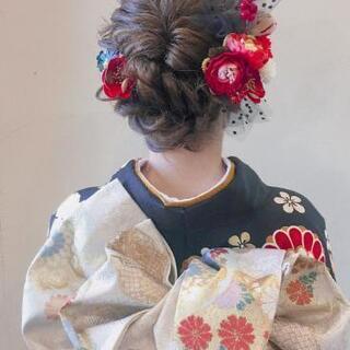 成人式のお着付け　