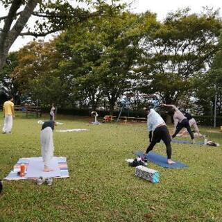 公園でyogaします！の画像