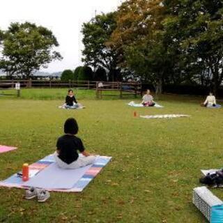 公園でyogaします！の画像