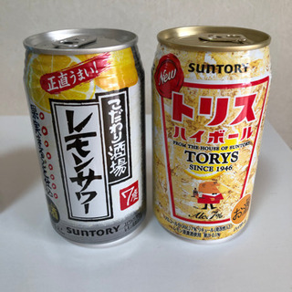 サントリー濃いめのレモンサワーの素、トリスハイボール他全5品の画像