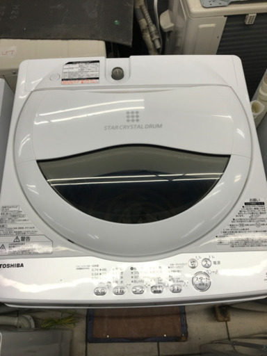 TOSHIBA 東芝 AW-5G6(W) 2019年製 5kg 洗濯機