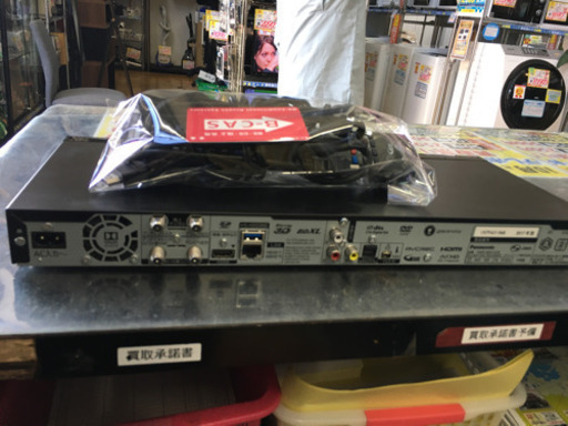 10/24 値下げ! 美品 2017年製 Panasonic 3D BDレコーダー HDD:1TB DMR-BRZ1020 DIGA トリプルチューナー パナソニック