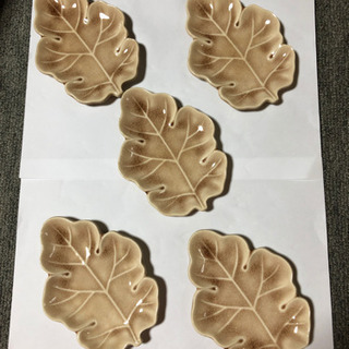 葉っぱ型和皿？　長期間保管　未使用