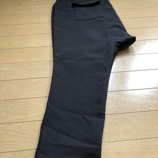サルエルパンツ　150センチ　黒　子供服