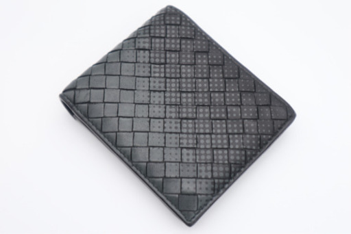 《BOTTEGA VENETA/グラデーション 二つ折り財布》ABランク 美品