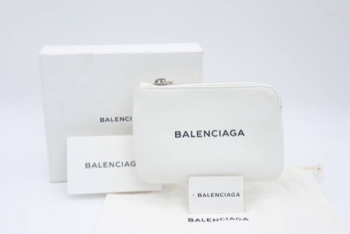 《BALENCIAGA/ケース》ホワイト Sランク 未使用品 袋 箱 冊子