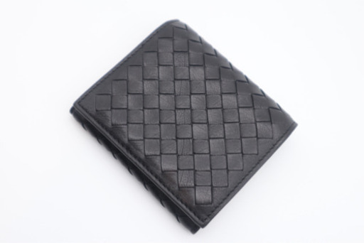 《BOTTEGA VENETA/イントレチャート 三つ折り財布》Aランク 極美品