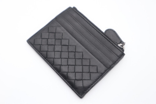 《BOTTEGA VENETA/イントレチャートケース》Aランク ブラック