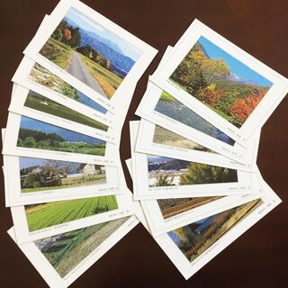 【未使用・美品】季節の風景　ポストカード（1枚10円）「塚越寛」　