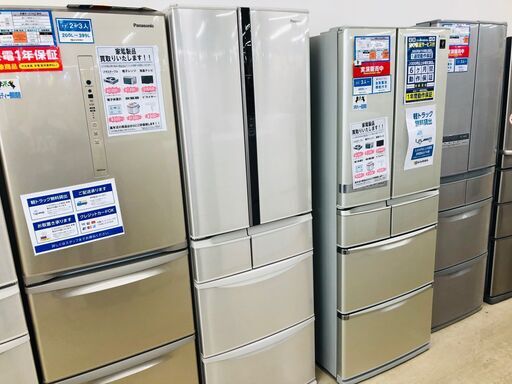 Panasonic ﾊﾟﾅｿﾆｯｸ 6ドア冷蔵庫 NR-F430V 2015年製 426L【トレファク上福岡】