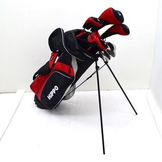 良品 ゴルフクラブ12本セット キャディバッグ 右利き用 FLEX-R 入門