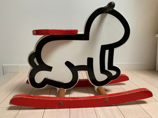 キースへリングロッキンホース　木馬