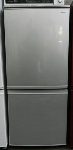 【配送・設置無料】セット割引有り★美品・2018年製★シャープ/SHARP [ 137L つけかえどっちもドア 2ドア冷凍冷蔵庫 ] SJ-D14D-S