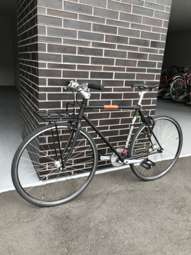 シングルスピード　ピストバイク　美品　自転車　クロモリ