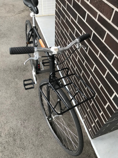 シングルスピード　ピストバイク　美品　自転車　クロモリ