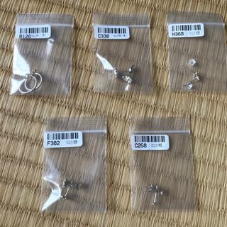 S925 シルバーピアス　新品の画像