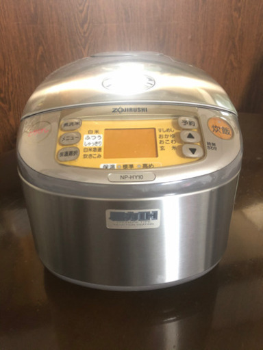 炊飯器　ZOJIRUSHI NP-HY10-XJ