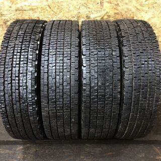 DUNLOP SP002 225/80R17.5 123/122L 17.5インチ トラックタイヤ スタッドレス 4本 2019年製 札幌発 引取OK!　(TT112) クレジットカード QR決済可能