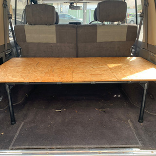 ランクル78プラド　DIY荷台兼寝台(イレクターパイプ)