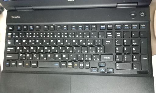 15インチ液晶 ノートパソコン NEC VersaPro VK26TX-G　/ メモリー4GB / cpu i5 / SSD 120G